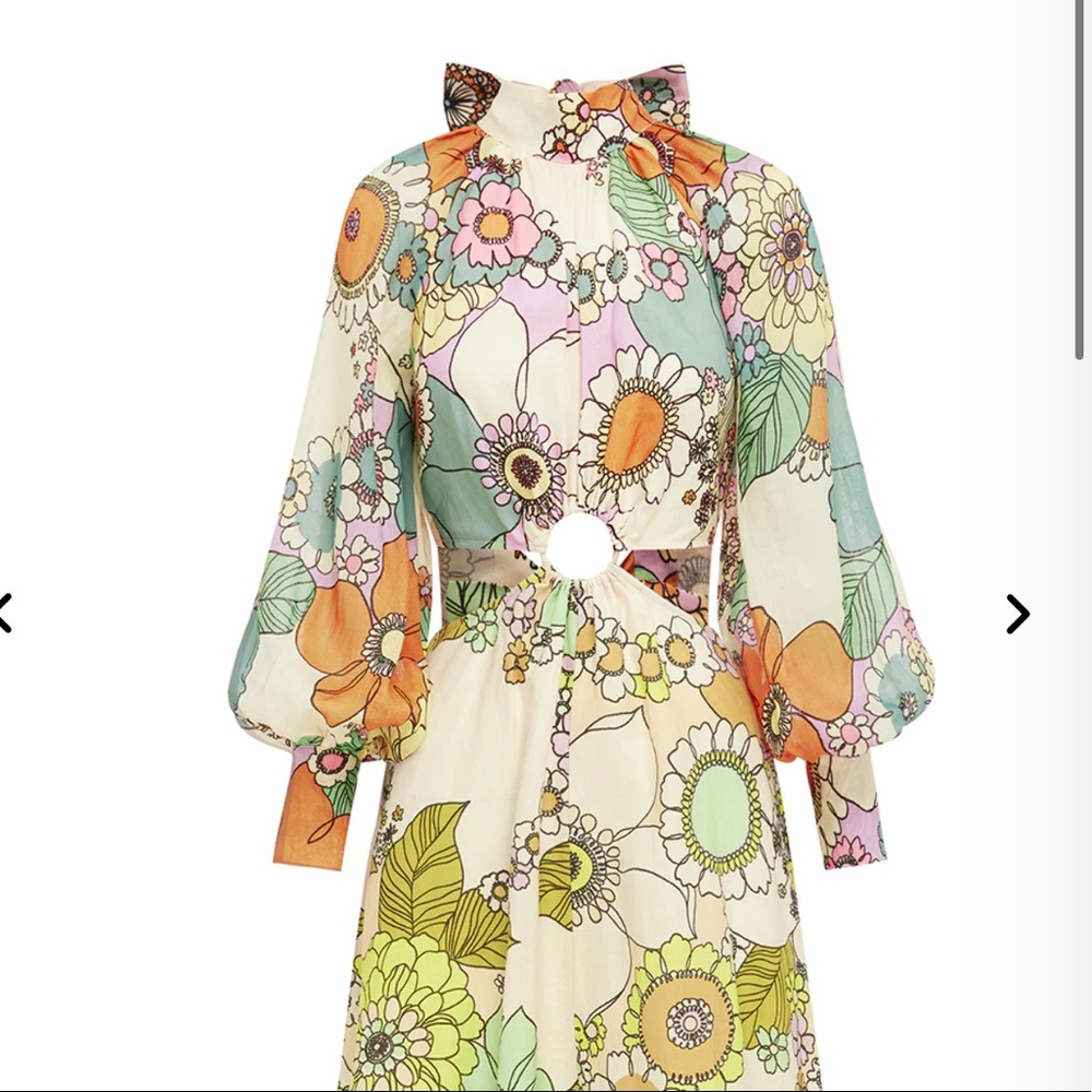 NWT Alemais Farrah Dress
